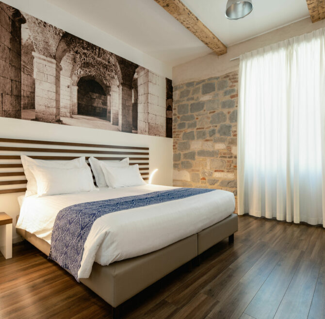 Azure Palace modern room interior with sea view and contemporary design